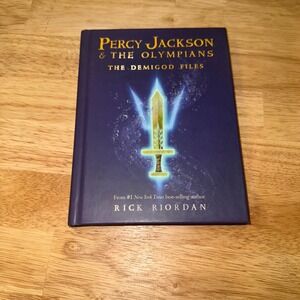 Percy Jackson The Olympians The Demigod Files Rick Riordan Hardcover Book